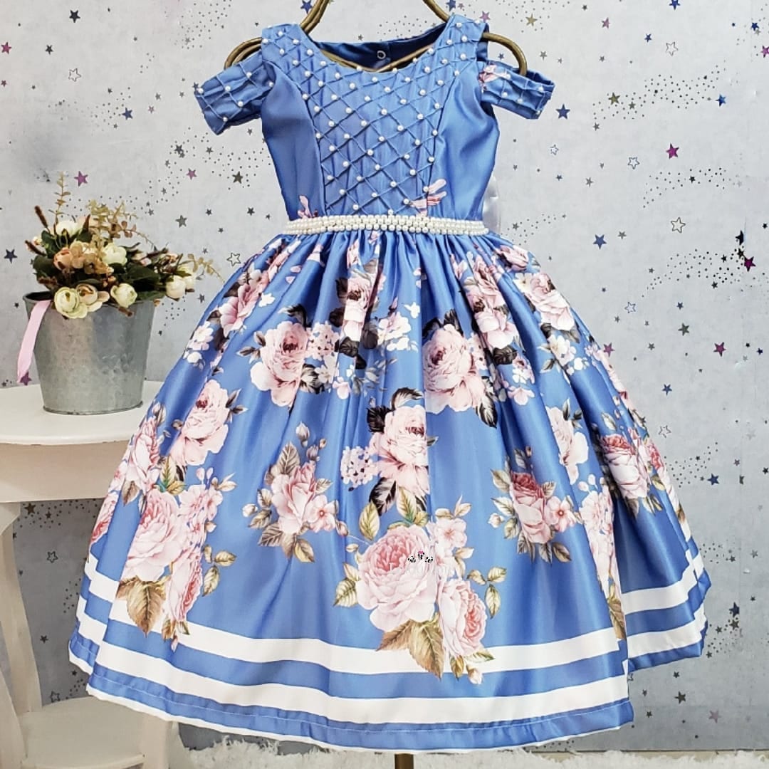 Vestido Infantil Frozen - PaiPee