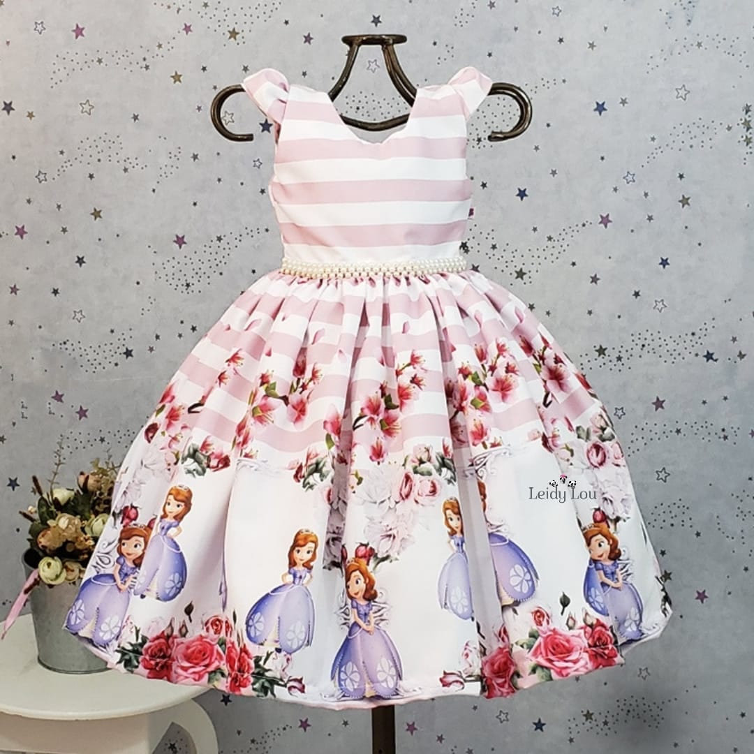 Vestido da Princesa Sofia Infantil